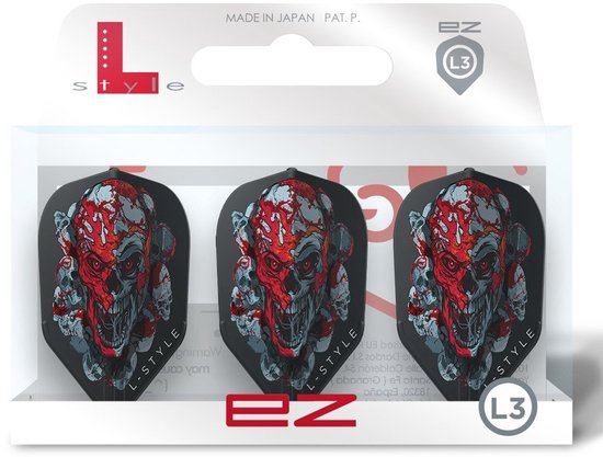L-Style EZ L3 Ryan Searle V4 Black - Dart Flights van Merkloos — afbeelding 2