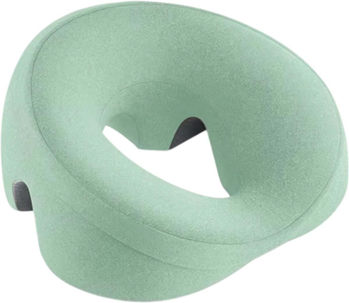 Ergonomisch Ligkussen Memory Foam – Ademend Massage Kussen & Gezichtssteun Kussen voor Schoonheidssalon - Groen