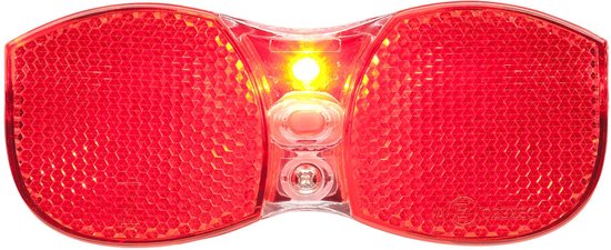 AXA City Rear Achterlicht - LED Fietsverlichting - Batterij - 500 m Zichtbaarheid - 50/80 mm Montage - Geïntegreerde Reflector - Rood van AXA — afbeelding 4
