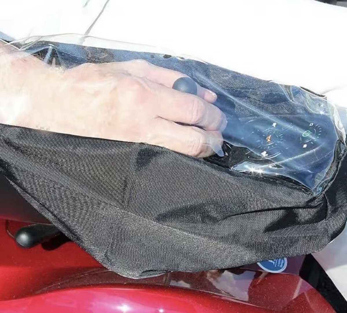 medj-Waterdichte elektrische rolstoel joystick hoes cover beschermhoes