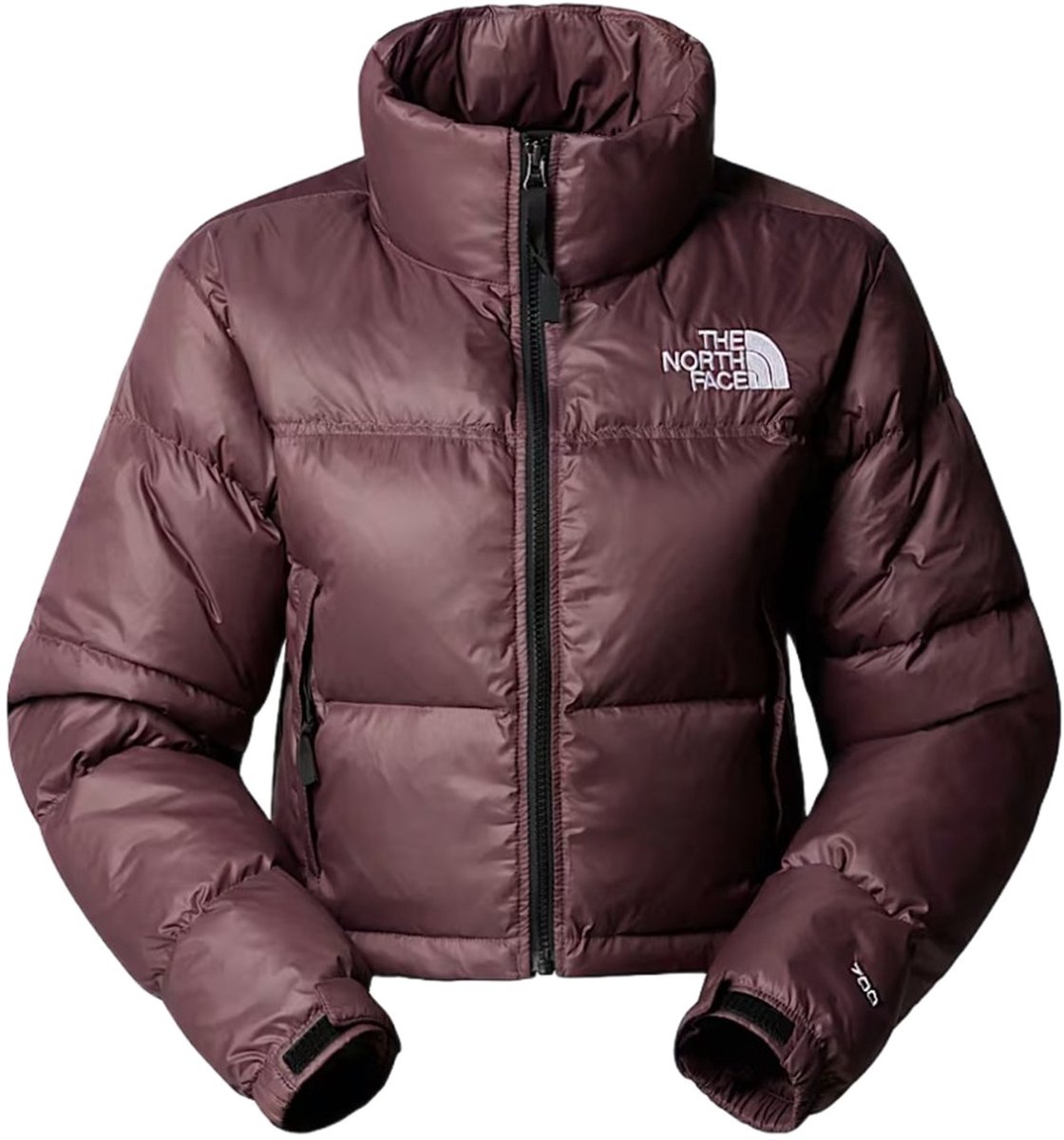 The North Face Nuptse Short Jacket Damesjas – Tawny Quartz Veelkleurig