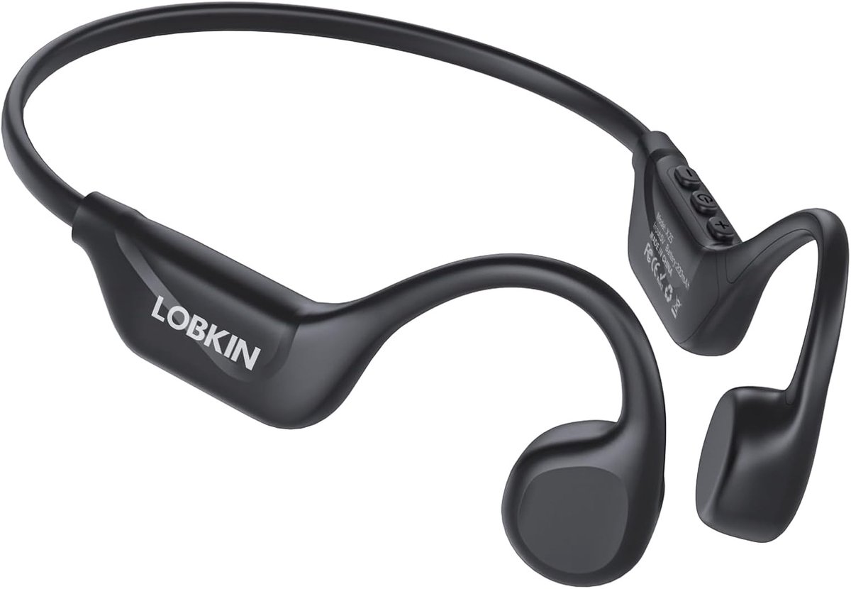 Bone Conduction Headphones Bluetooth 5.4 – Open-Ear Sportkoptelefoon IPX5 Waterdicht – Draadloos met 10 Uur Batterij – Voor Hardlopen, Fietsen & Fitness
