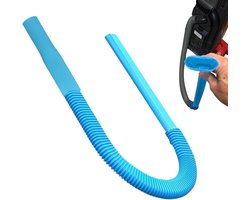 Stofzuigerslang Universeel - 31,5 inch flexibel pluisopvanggereedschap - voor drogers - kunststof koppelingen - voor drogers, droogtrommel, ventilatieslang, compatibel met de meeste stofzuigers - blauw