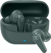 JLab Go Pods ANC Draadloze Oordopjes Met Noise Cancelling - Oortjes Draadloos Bluetooth - 26 uur Batterijduur - Hybrid ANC - Equalizer EQ4 App - Multipoint - Fast Charging Case - Groen