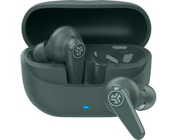 JLab Go Pods ANC Draadloze Oordopjes Met Noise Cancelling - Oortjes Draadloos Bluetooth - 26 uur Batterijduur - Hybrid ANC - Equalizer EQ4 App - Multipoint - Fast Charging Case - Groen