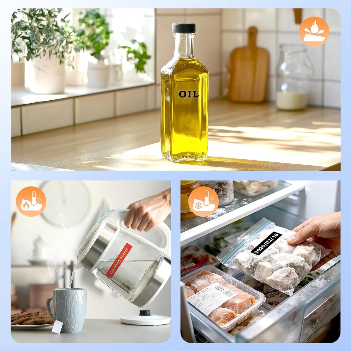 Phomemo A30 - Draagbare Labelprinter - Inkless Thermische Transfer Printer - 203 DPI Kristalheldere Prints - Bluetooth Wireless Connect - 1.200 mAh Oplaadbare Batterij - Compact & Lichtgewicht - Eco-Vriendelijk Label Ontwerp - Groen — afbeelding 6
