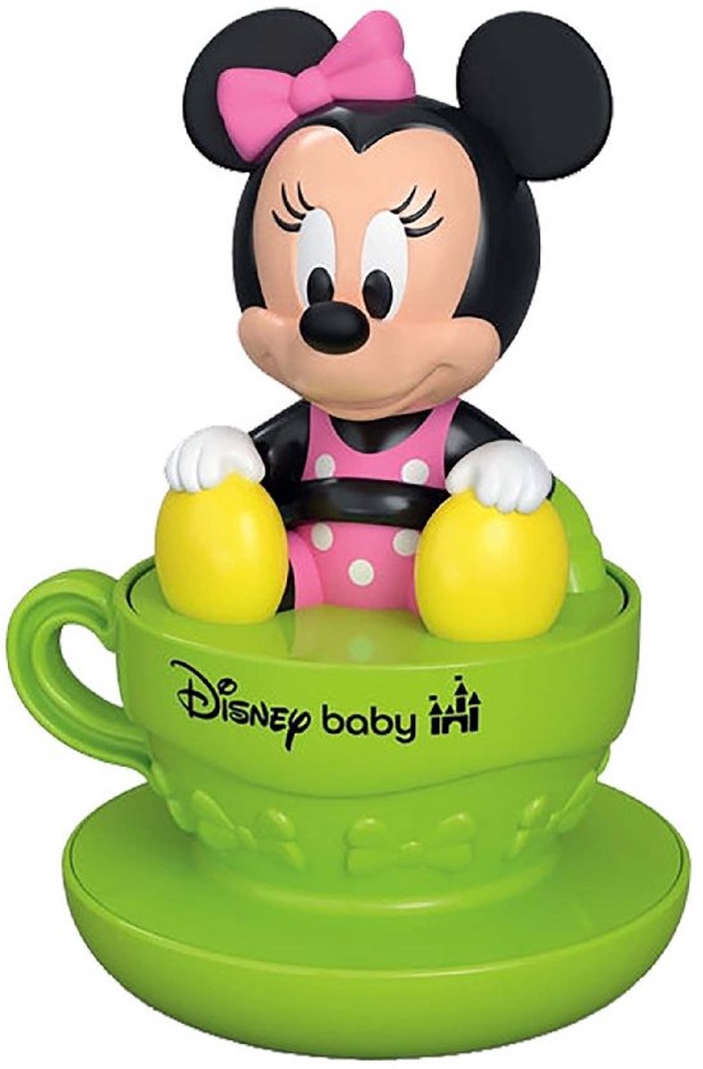 Disney Minnie Bow draaibaar figuur op theekopje Clementoni