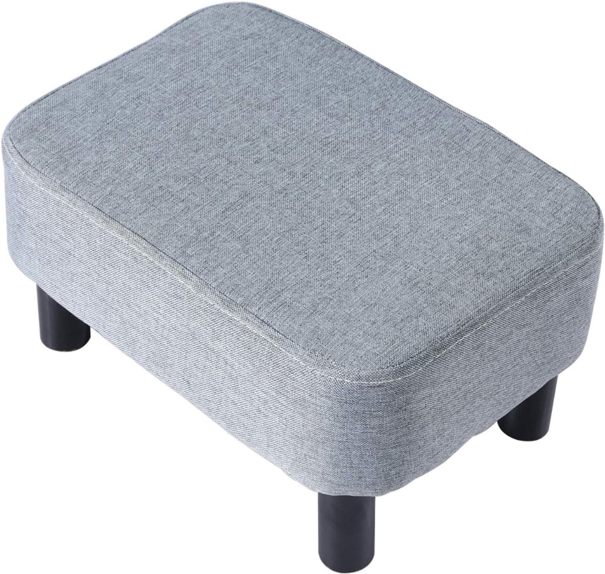 MMP® Voetenbankje of poef - Voetenbankje - Poef - Hockers en poefen - Grijs - 29cm x 42cm x 23cm