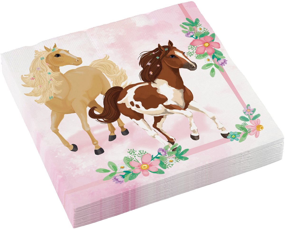 Rietmuller - Riethmuller - Beautiful horses - Servetten (20 stuks)