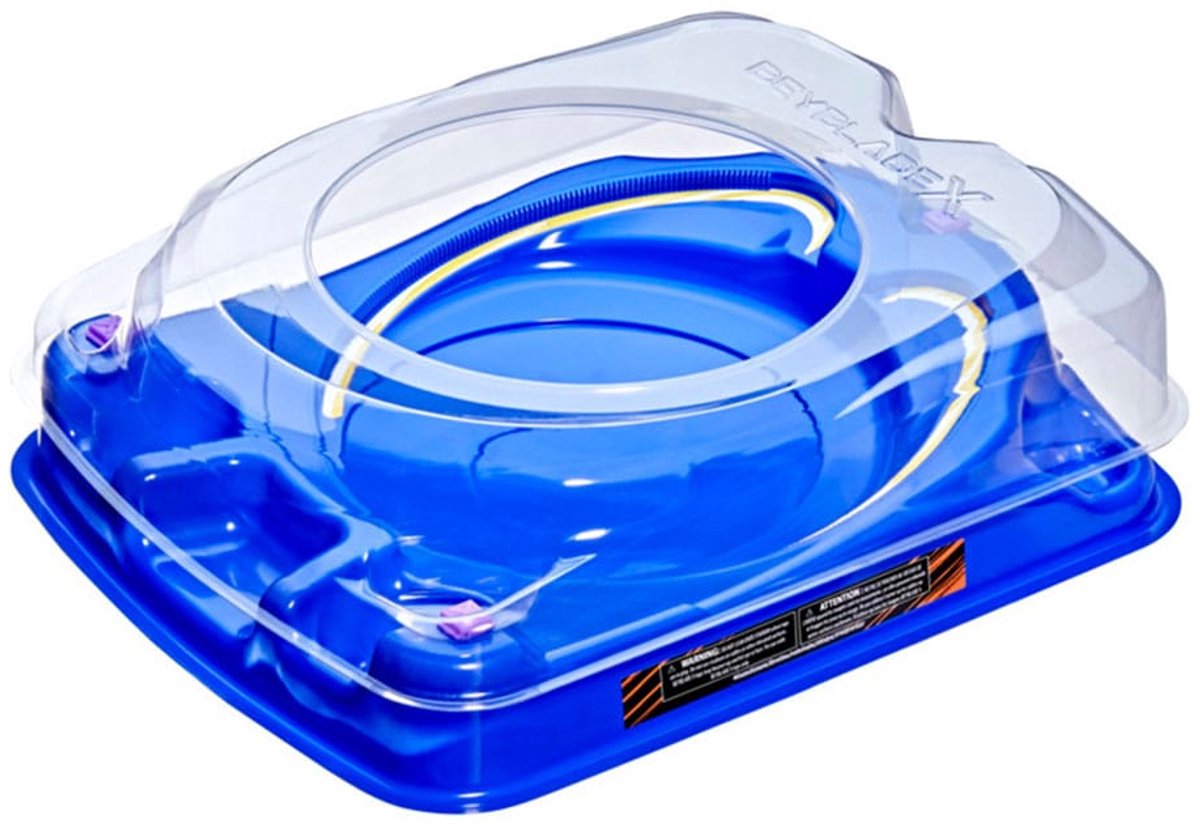 Beyblade X Drop Attack Battle-set met Beystadium - 2 rechtsdraaiende speeltollen en 2 launchers — afbeelding 10