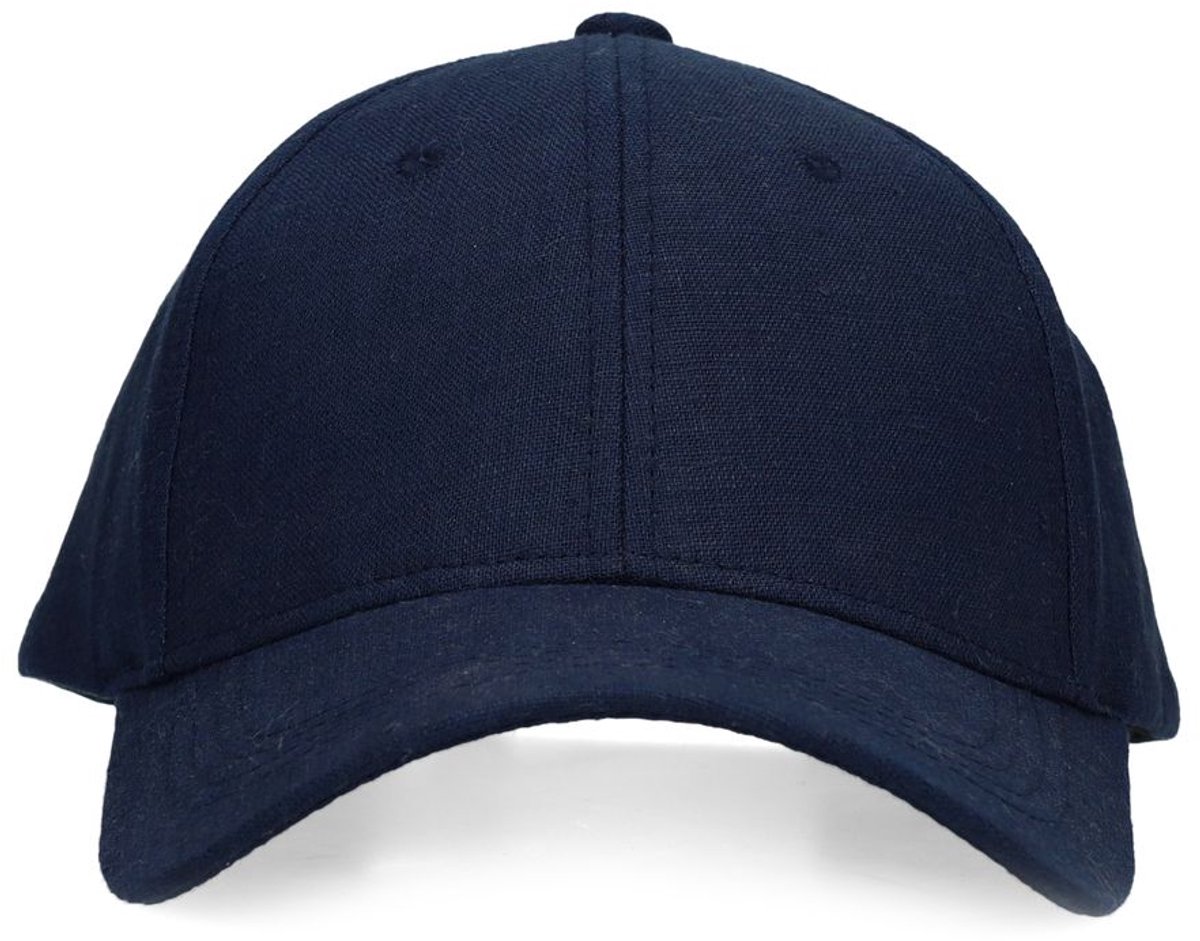 Manfield - Unisex - Donkerblauwe pet - Maat 1