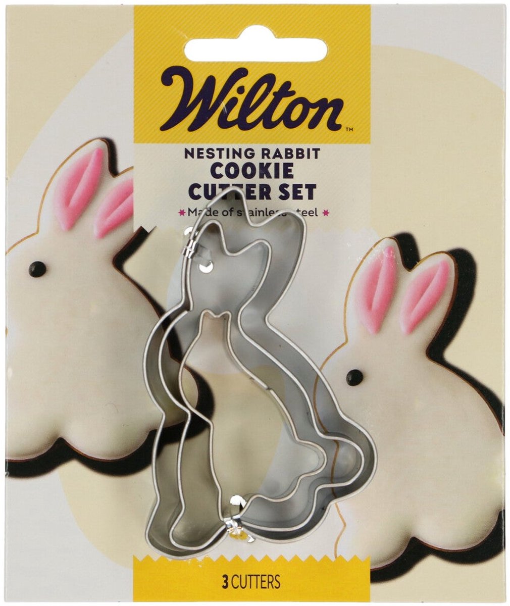 Wilton Koekjesuitsteker Konijn set/3