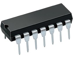 SN74HC04N 74HC04 7404 CMOS Hex Inverter IC PDIP 14 2V tot 6V