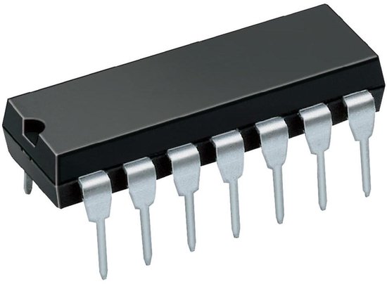 SN74HC04N 74HC04 7404 CMOS Hex Inverter IC PDIP 14 2V tot 6V