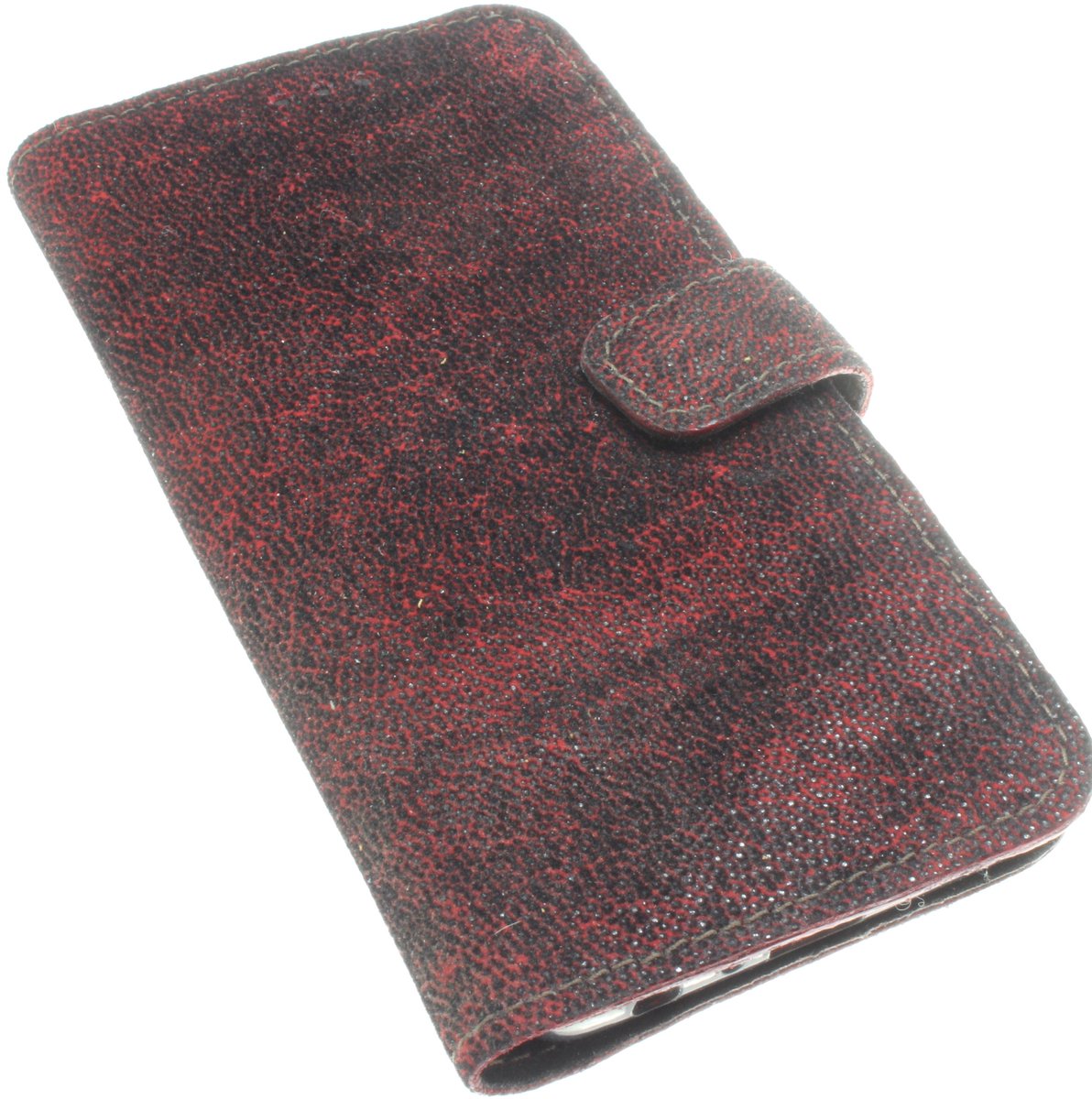 Made-NL hoesje geschikt voor Samsung Galaxy A52 rood soepel suede lamsleer