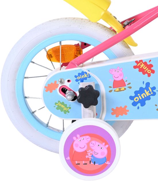 Peppa Kinderfiets - Meisjes - 12 inch - Roze van Merkloos — afbeelding 4