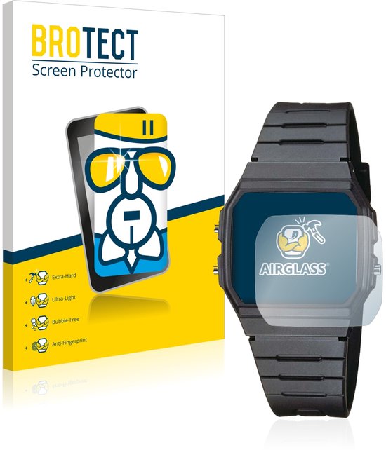 Verpakking van een BROTECT screenprotector met een afbeelding van een telefoon.
