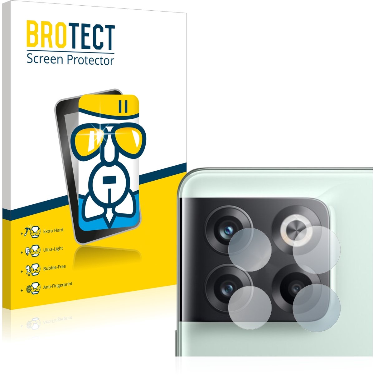 Screenprotector voor OnePlus 10T 5G (ALLEEN Camera Lens) Beschermglas transparant