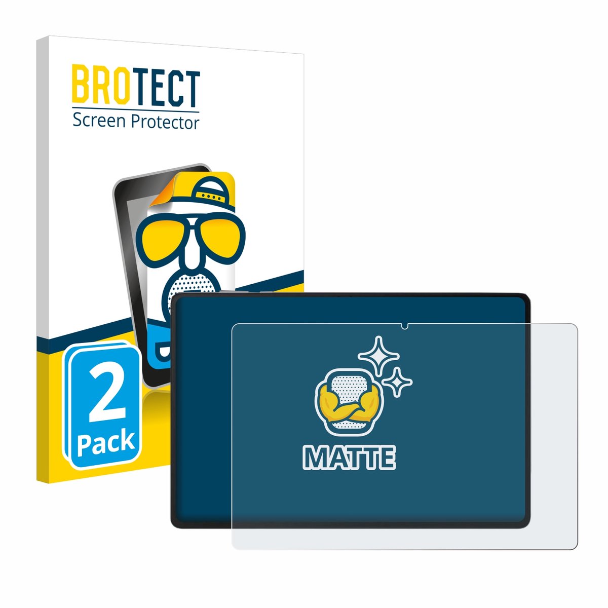 BROTECT - Screenprotector voor Honor Pad X8a - Folie Beschermfolie matte 2 Stuks