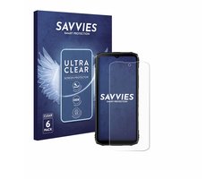 Savvies - Screenprotector voor Doogee Blade 10 Pro / 10 Ultra - Folie Beschermfolie transparant 6 Stuks
