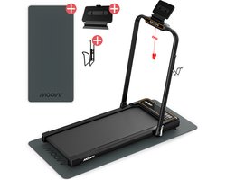 Moovv SmartStep Pro v3 Loopband Inklapbaar - Walking Pad – Opvouwbare Wandelband - Treadmill 1-12 km/u – Incl. Accessoires