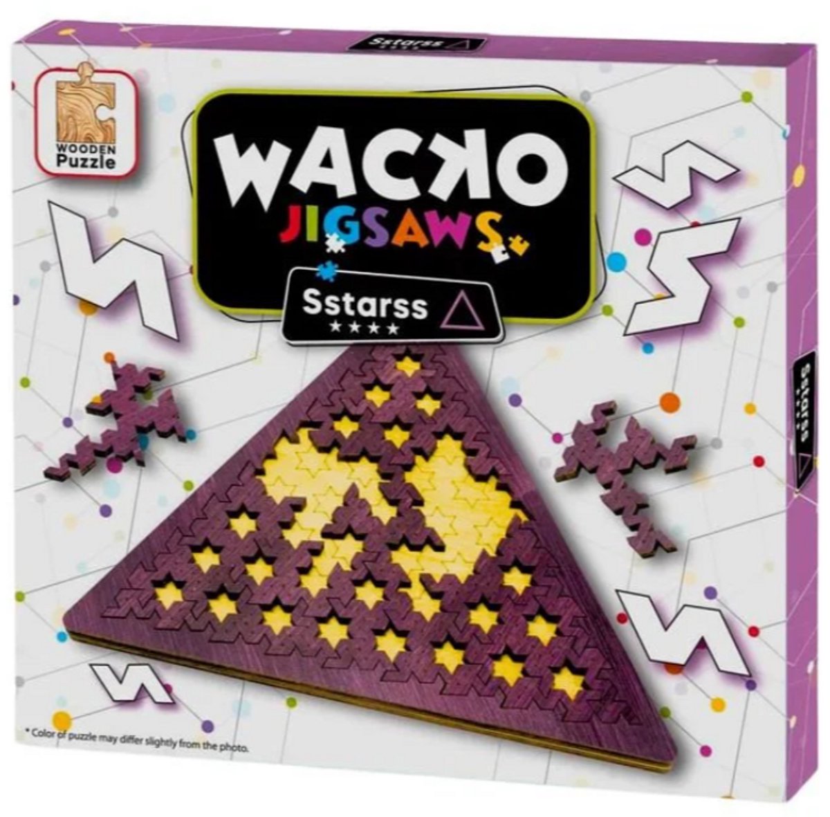 Wacko Jigsaws puzzel Sstarss - 4 sterren