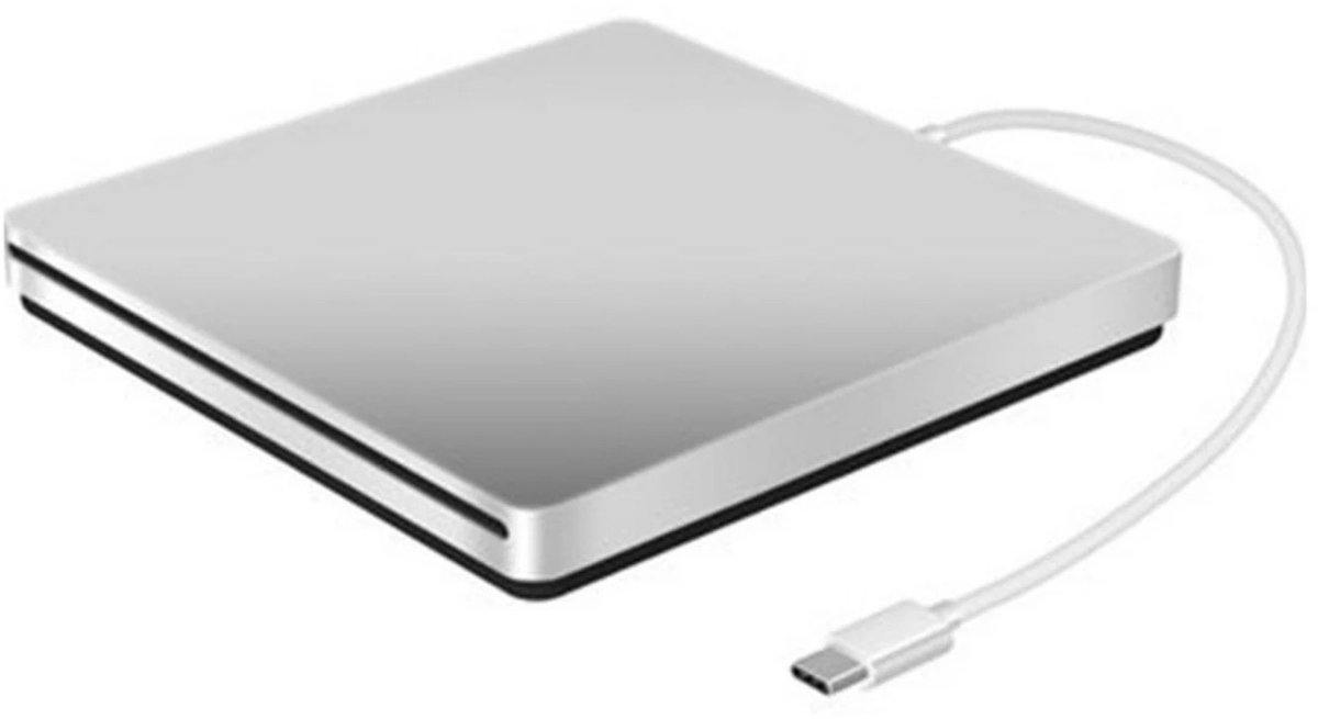 DrPhone DW5 - USB-C Externe CD-RW/DVD-RW Drive - Type-C CD/DVD Speler & Brander - Computer Laptop/Desktops - Macbook / Windows