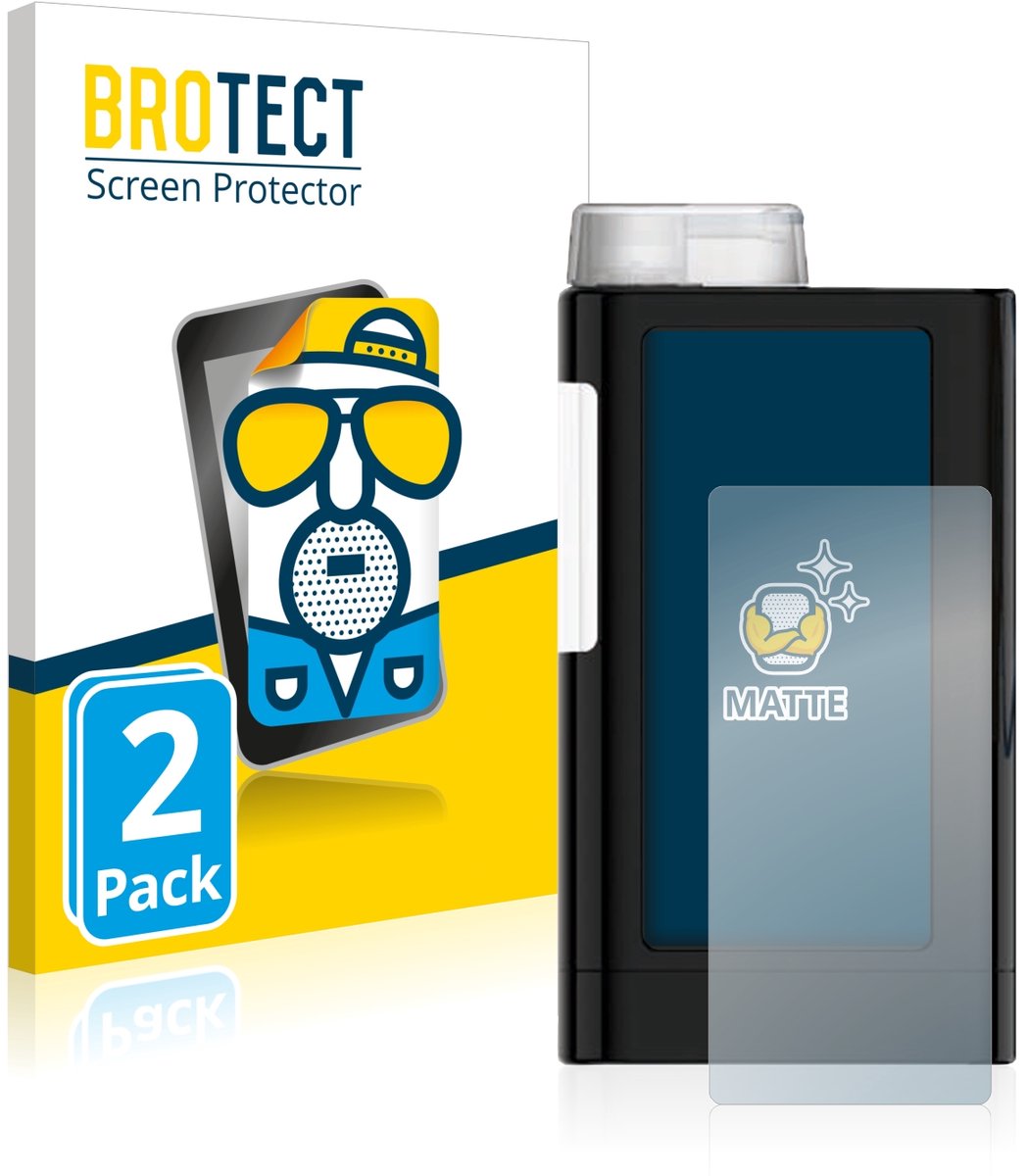BROTECT - Screenprotector voor Mylife YpsoPump - Folie Beschermfolie matte 2 Stuks