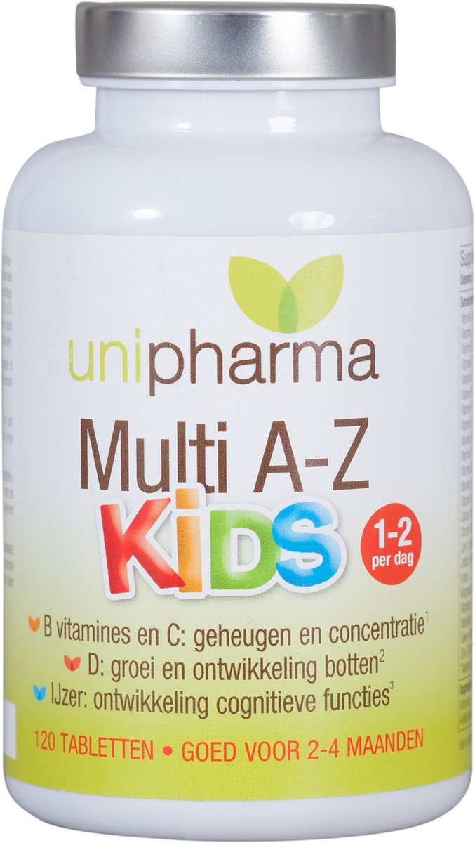 Unipharma Multi A-Z Kids - 120 tabletten