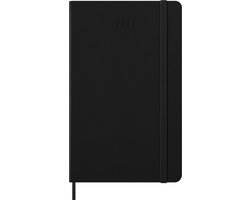 Moleskine 12 Maanden Agenda - 2027 - Professional Wekelijks - Verticaal Large - Harde Kaft - Zwart