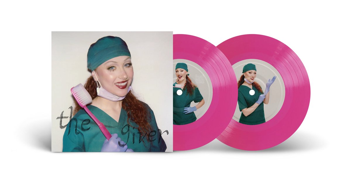 The Giver 7" (Neon Pink Disc)