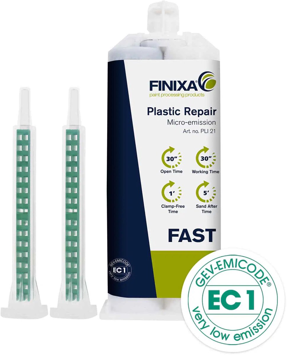 Kunststofreparatie FAST - Micro Emission