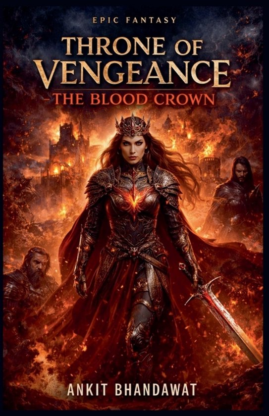 Throne of Vengeance - The Blood Crown - cover