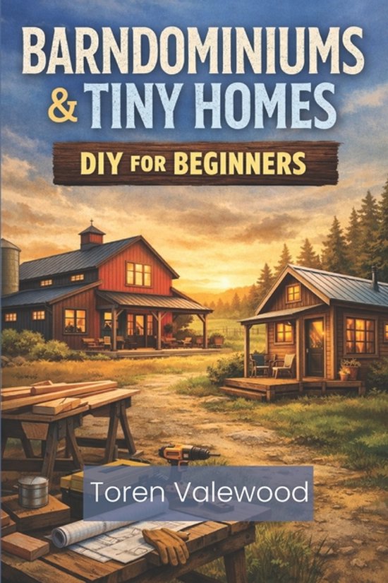 Barndominiums & Tiny Homes DIY Guide for Beginners - cover