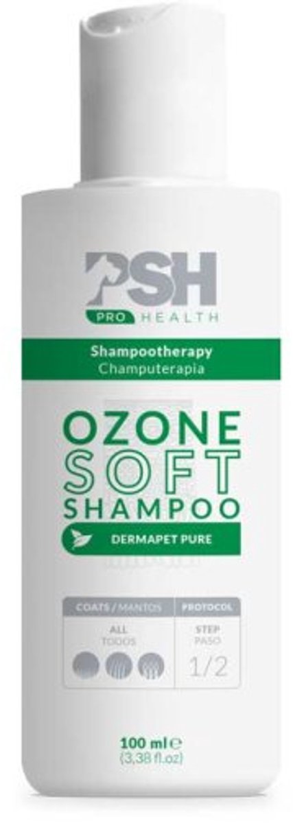 PSH - Health Care Ozone Soft Shampoo - Dermatologische Hondenshampoo Voor Milde Dermatose - 100ML