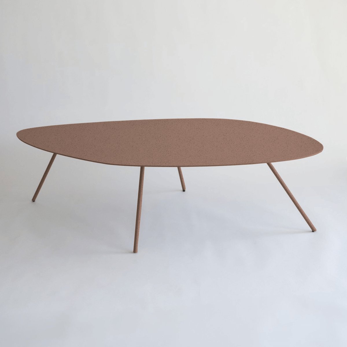 Salontafel Metaal Organische Vorm 35 cm – Modern Design – Rosemary Style 1 – Licht roze – Sentimo