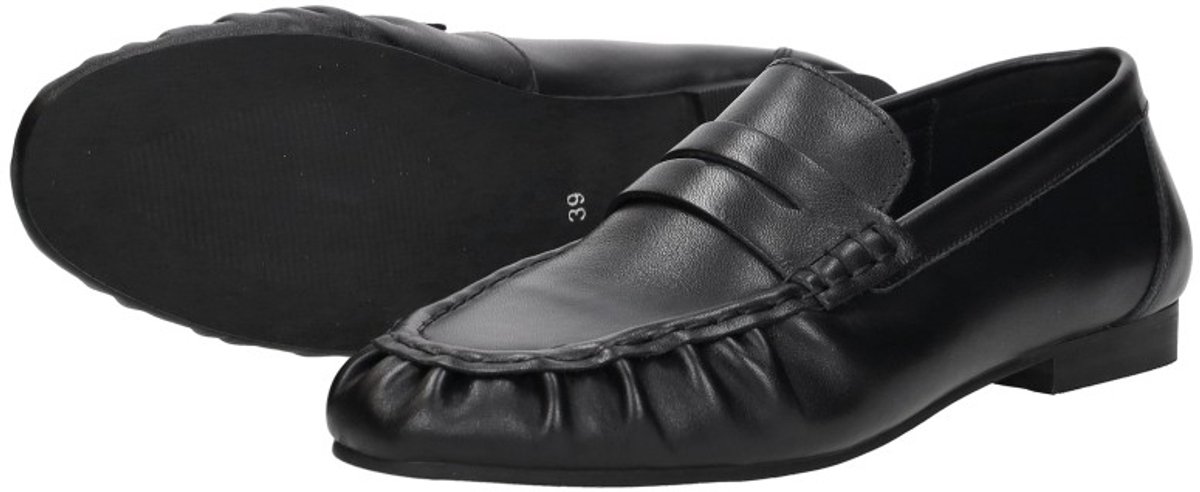 SUB55 Mocassin Mocassin - Zwart - Maat 38