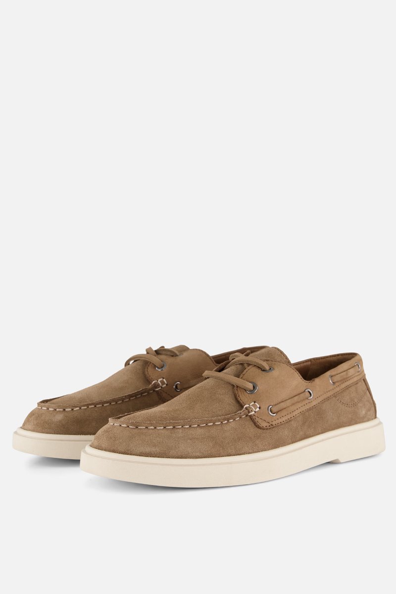 Vertice Rosalia Bootschoen taupe Suède - Maat 42