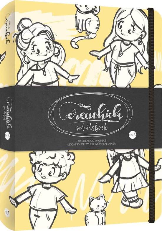 CreaChick Schetsboek - cover