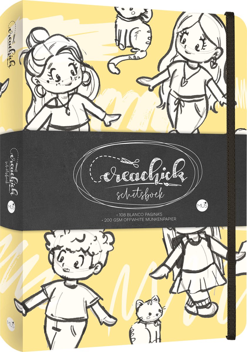 Omslag van CreaChick Schetsboek