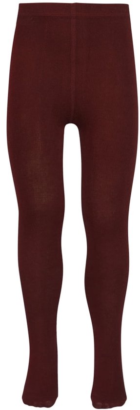 Bordeaux babytights, effen.