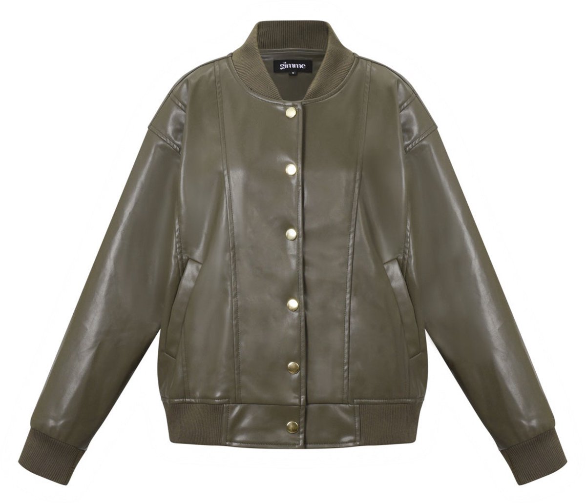 Woven Polyester Fiber Women's Bomber Jacket Fall/Winter Street Style