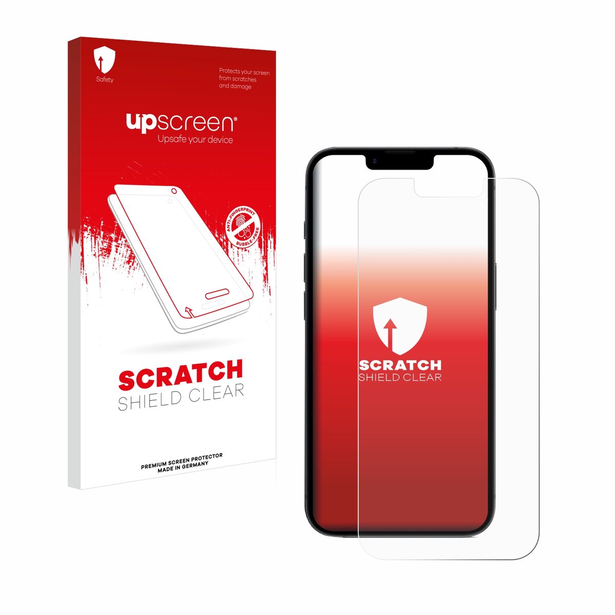 upscreen - Screenprotector voor Apple iPhone 16e / 17e - Folie Beschermfolie transparant