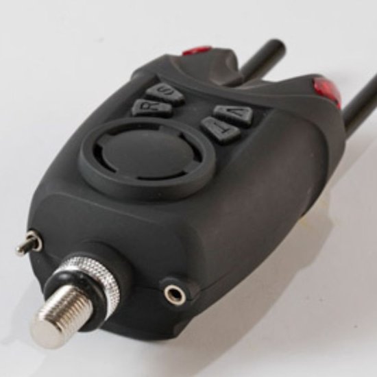 EXC ELITE 3 Bite Alarm Set - 3+1 Beetmelder set voor Karpervissen - Inclusief Ontvanger en schroefbare Snag Ears van Merkloos — afbeelding 3