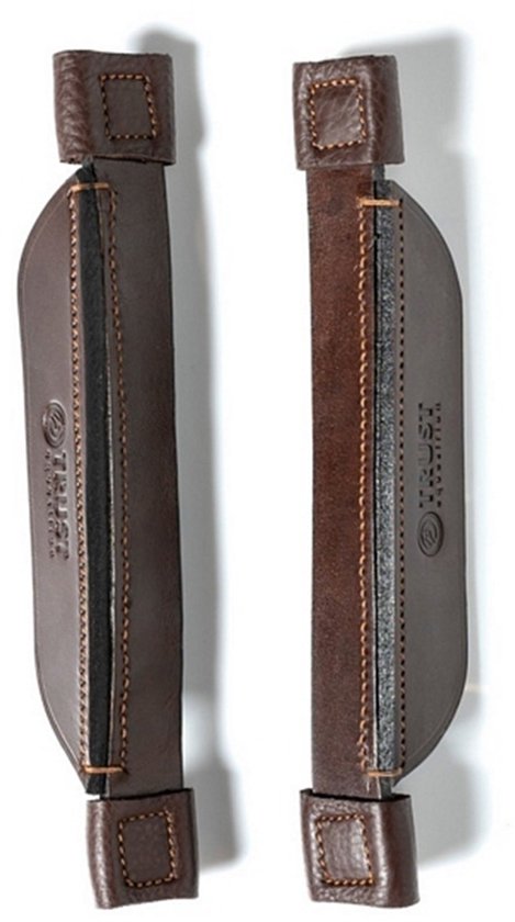 Trust Blinkers Brown - Cob | Zwart | Hoofdstel accessoires paard Trust Blinkers Brown - Cob | Zwart | Hoofdstel accessoires paard