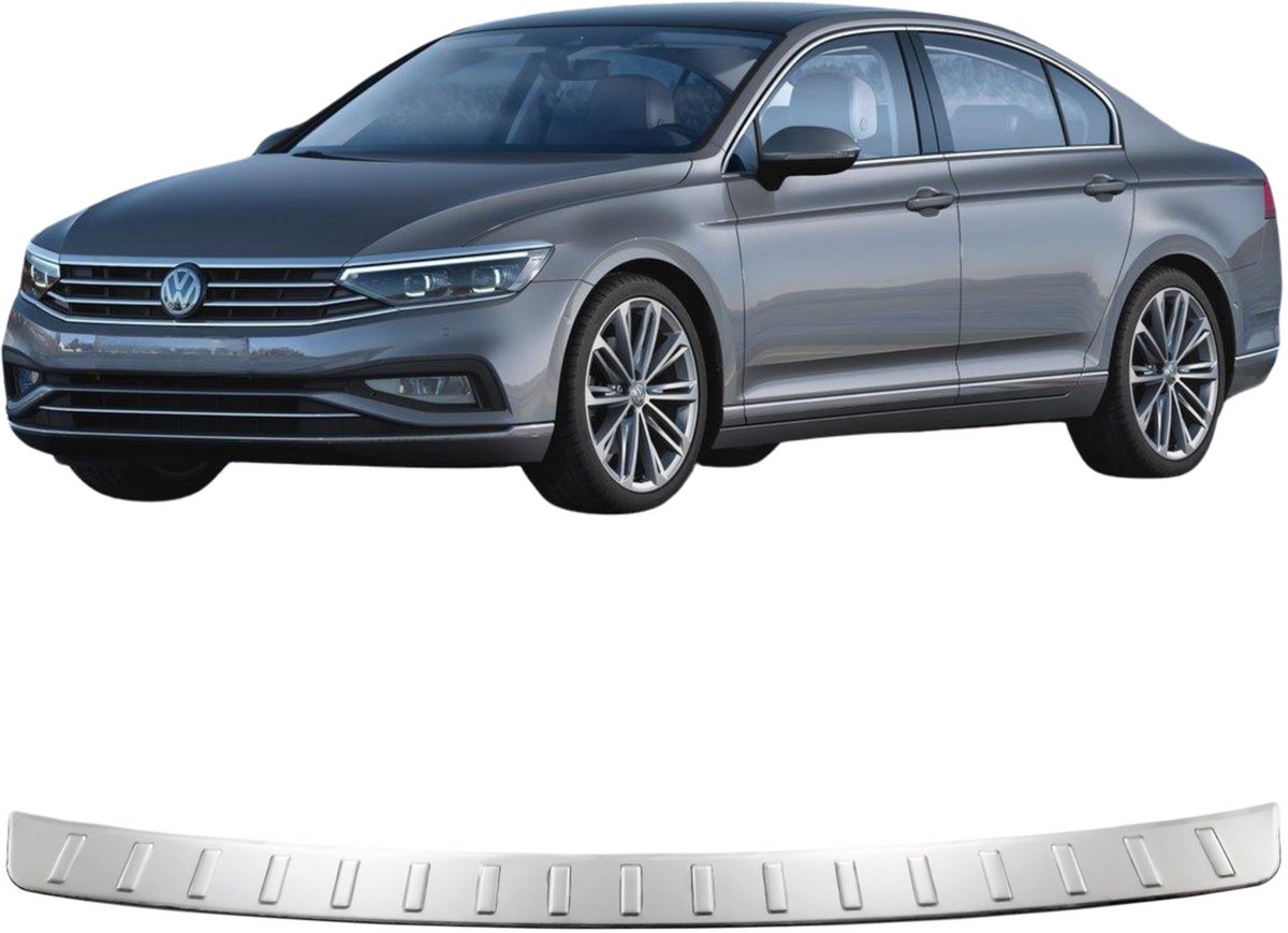 Bumperhoes van roestvrij staal met chroomafwerking voor Volkswagen Passat B8 2015-2019