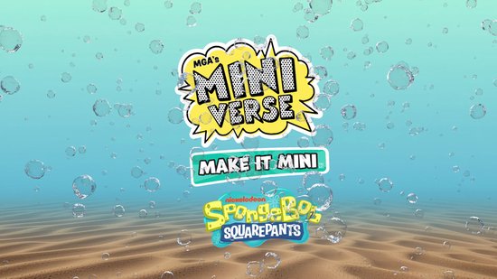 Miniverse Make It Mini SpongeBob SquarePants - Knutselset