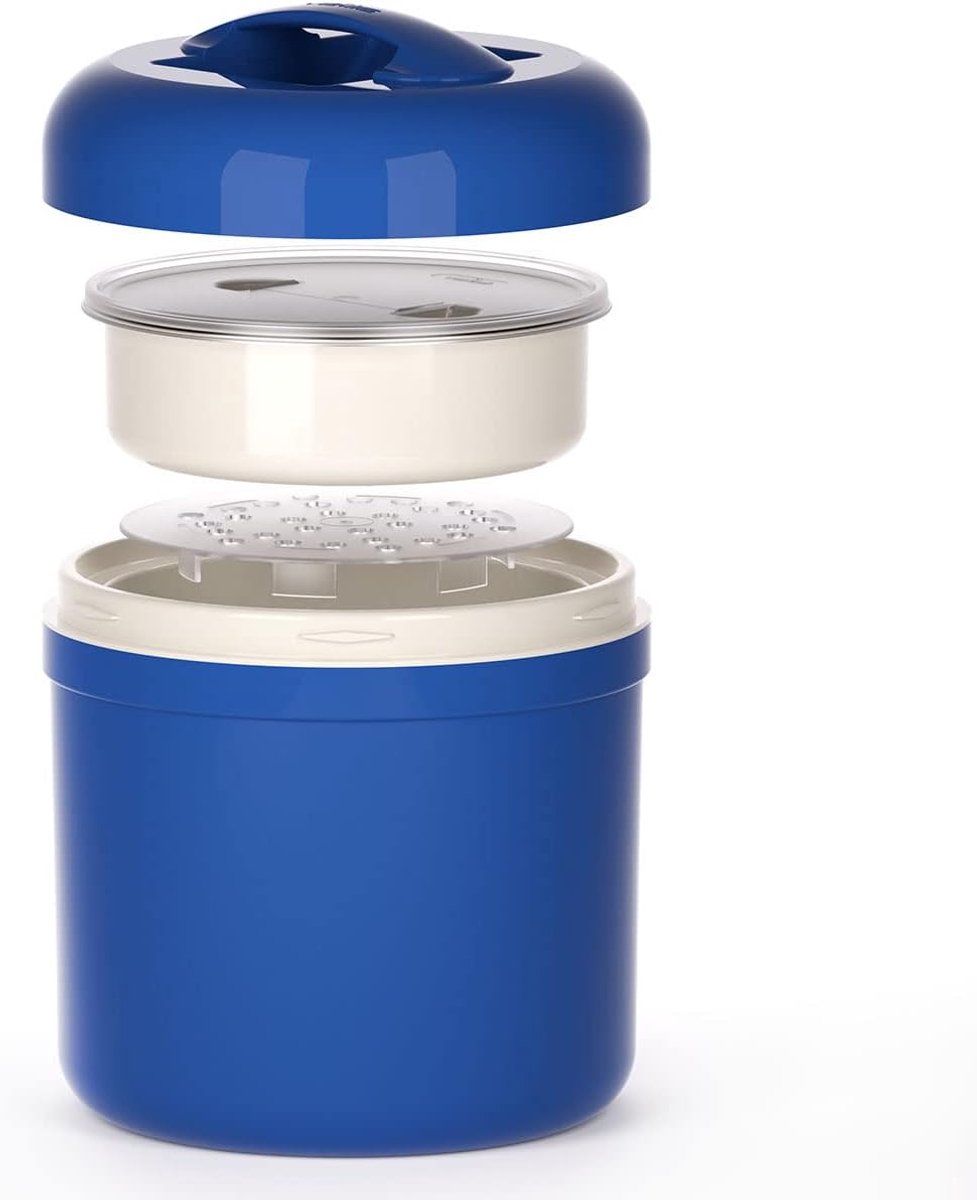 Grote Broodtrommel - Lunchbox met Ruim Inhoud voor Brood en Lunch
