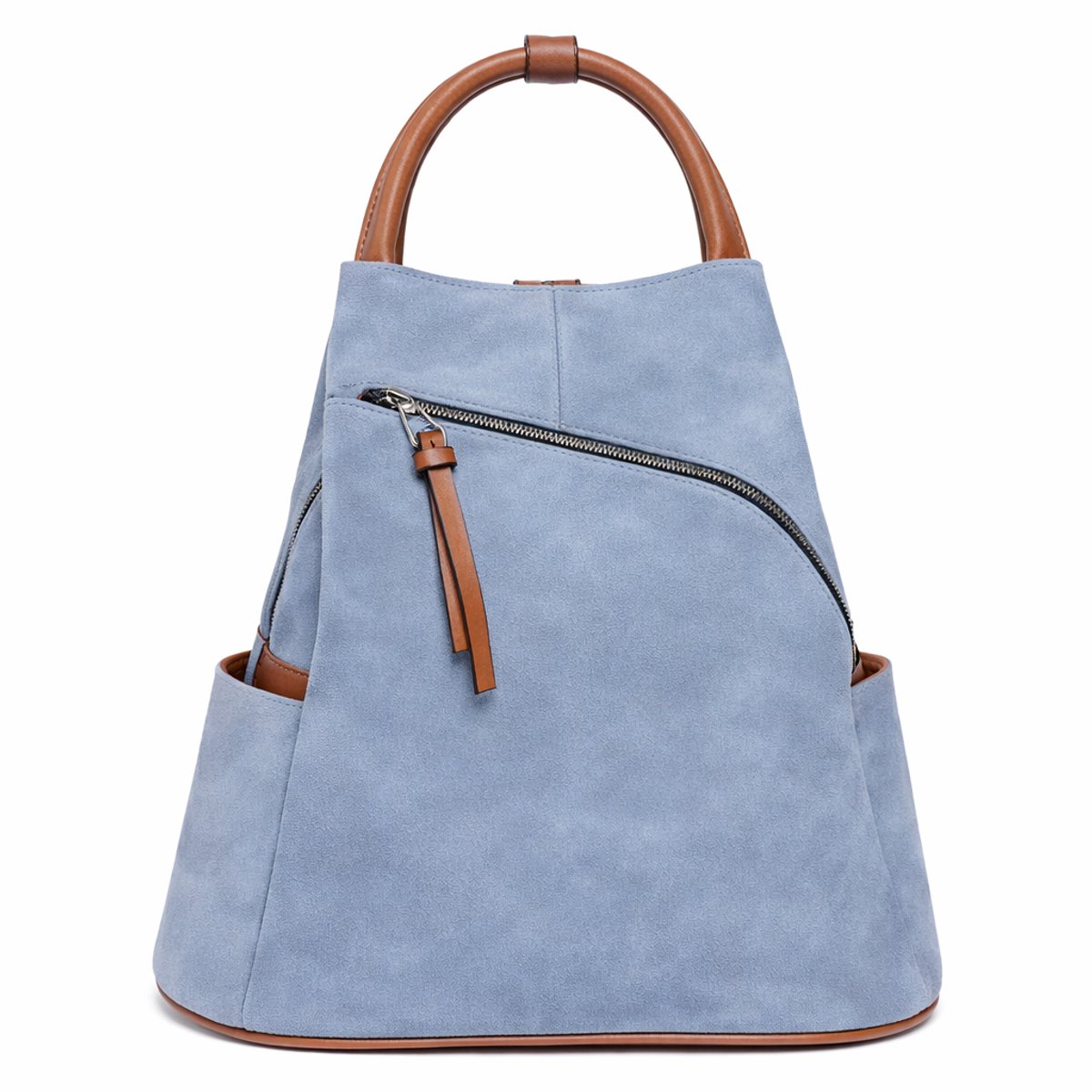 THL Design - Dames Rugzak - Kleine Rugtas - Anti Diefstal - Licht Blauw