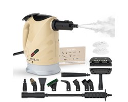 Clerva 15 in 1 Handstoomreiniger - Stoomreiniger - Handst...